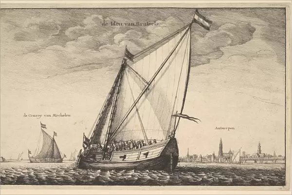 Brussels Packet 1625-77 Etching first state