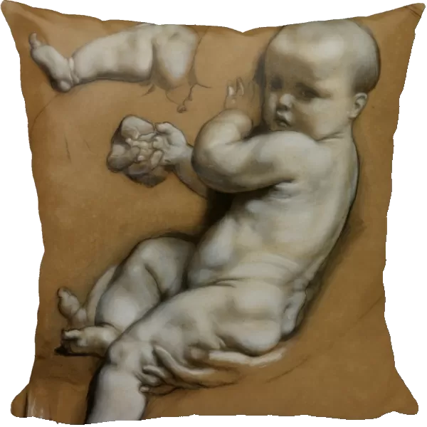 Drawings Prints, Drawing, Study Baby, Artist, Frederick Goodall, British, London 1822-1904 London