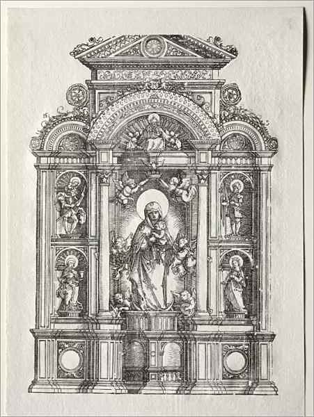 Altar mit der Schonen Maria von Regensburg