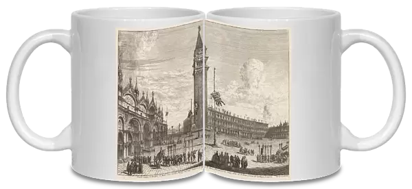 Views Venice Piazza Piazzetta 1741 Michele Marieschi
