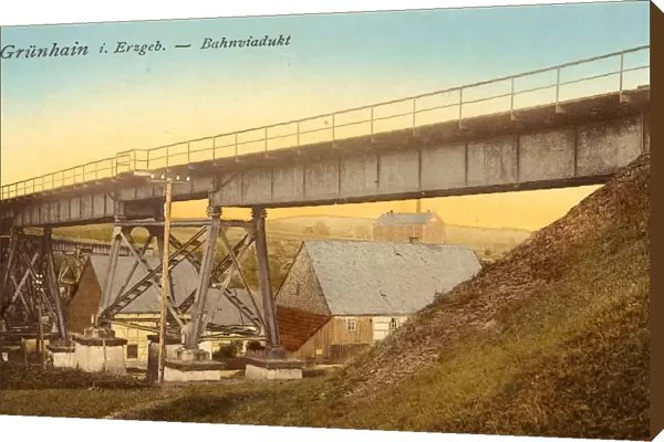 Viaducts Germany Railway bridges Erzgebirgskreis