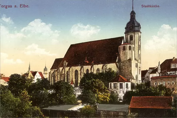 Marienkirche Torgau Buildings 1912 Landkreis Nordsachsen