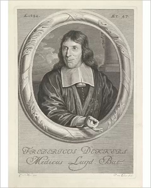 Portrait Frederik Dekkers Leiden physician researcher