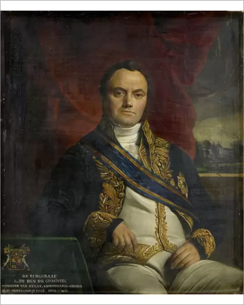 Portrait LA onard Pierre Joseph Viscount du Bus de Gisignies