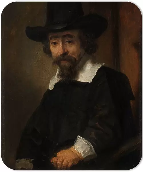 Portrait Dr Ephraim Bueno Man 1599-1665 Jewish physician