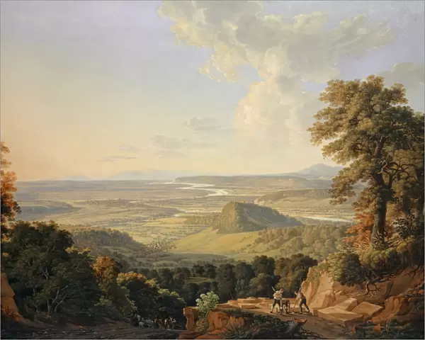 View Muttenzer quarry Basel 1811 oil canvas 93 x 123 cm