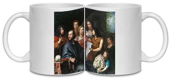 Portrait Merian family c. 1642  /  43 oil canvas