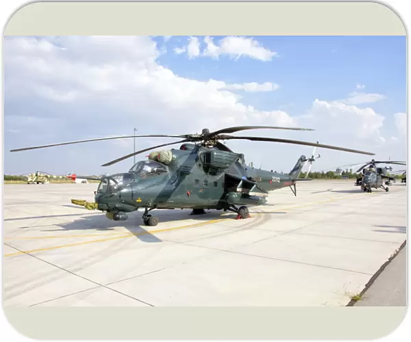 Azerbaijan Air Force Mi-35 helicopter