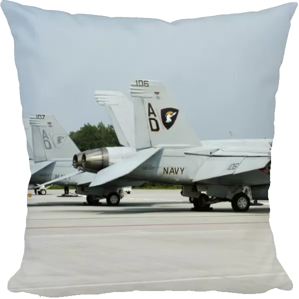 U. S. Navy F  /  A-18C Hornet at Naval Air Station Oceana, Virginia