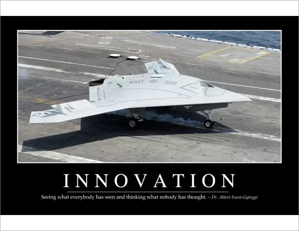 Innovation: Inspirational Quote and Motivational Poster