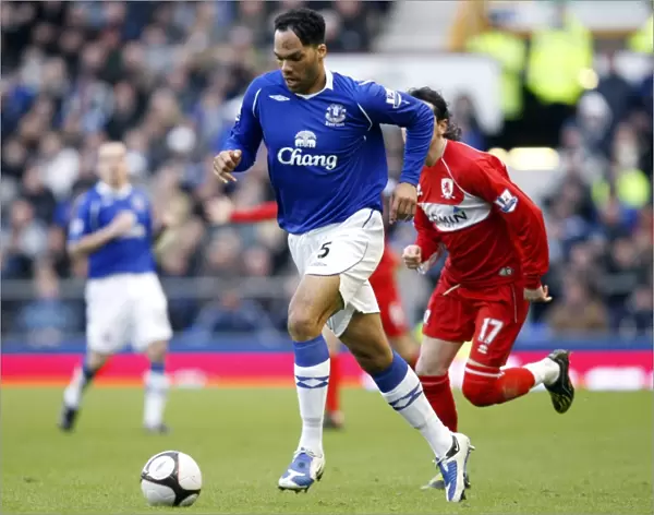 Joleon Lescott's Star Performance: Everton's FA Cup Quarterfinal Thriller Against Middlesbrough