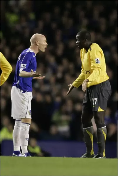 Andy Johnson vs. Emmanuel Eboue: Everton vs. Arsenal Carling Cup Fourth Round Showdown