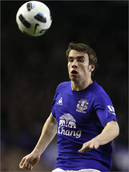 Seamus Coleman in Action: Everton vs Birmingham City, Barclays Premier League (Goodison Park, 09 Mar 2011)