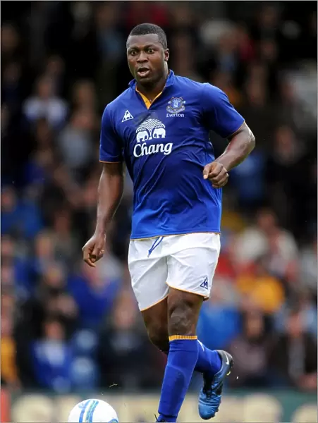 Everton's Yakubu: Ready for Action in Pre-Season Friendly against Bury (15 July 2011)
