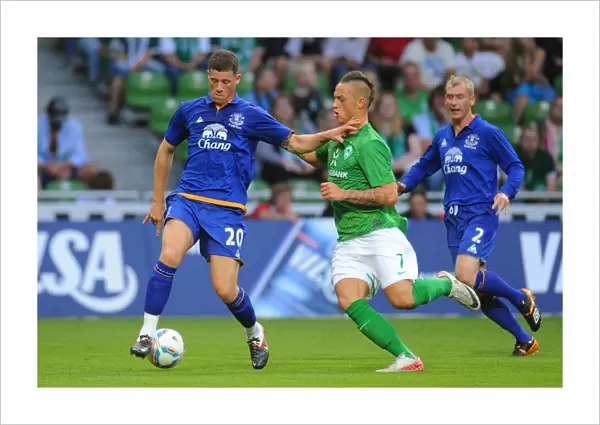 Clash of Talents: Marko Arnautovic vs. Ross Barkley in Werder Bremen's Pre-Season Friendly Against Everton (2011)