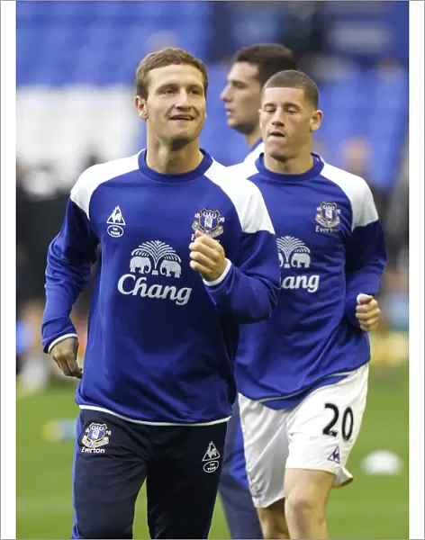 Everton FC: Mustafi and Barkley Leading Warm-Up Ahead of Wolves Clash (Nov 2011)