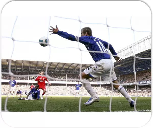 Controversial Handball by Phil Neville: Everton vs. Liverpool, Premier League 2007 - Penalty Conceded at Goodison Park