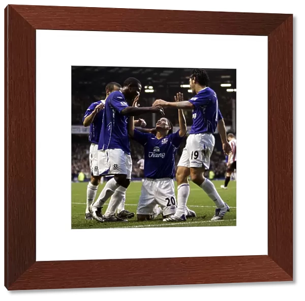 Football - Everton v Sunderland Barclays Premier League - Goodison Park - 24  /  11  /  07 Steven Pienaar