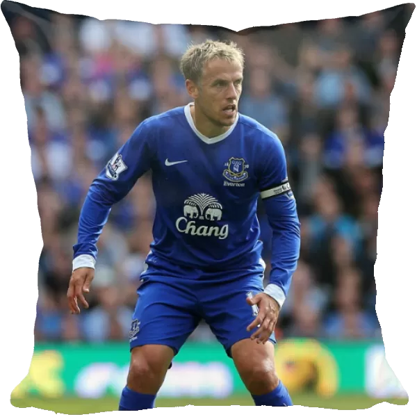 Phil Neville Leads Everton to 2-0 Victory Over West Bromwich Albion (September 1, 2012)