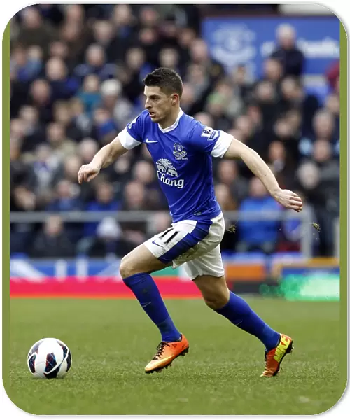 Everton's Triumph: Kevin Mirallas Shines in 3-1 Victory over Reading (Barclays Premier League, Goodison Park - 02-03-2013)
