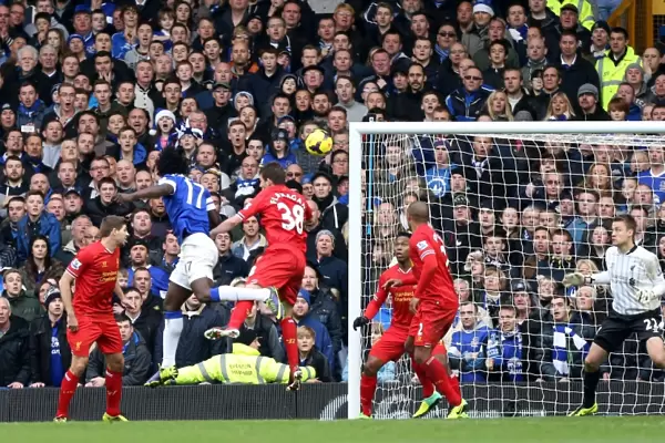 Romelu Lukaku's Dramatic Hat-Trick: Everton vs Liverpool Rivalry Ends in Thrilling 3-3 Draw (Goodison Park, 2013)