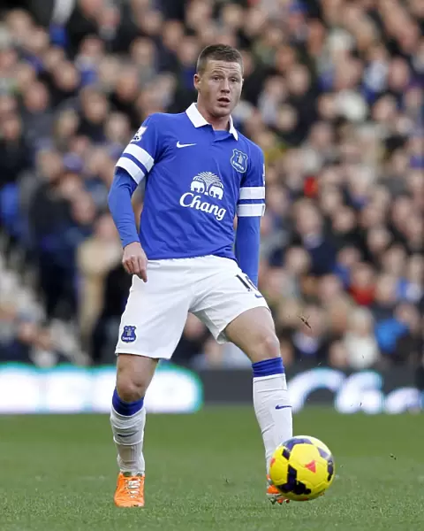 James McCarthy Scores the Winning Goal: Everton's 2-0 Victory over Norwich City (BPL 2013-14) at Goodison Park