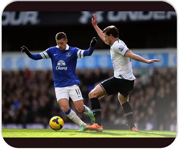 Battle for the Ball: Mirallas vs. Vertonghen - Tottenham vs. Everton, Premier League (09-02-2014)