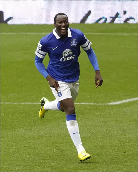 Romelu Lukaku's Double Strike: Everton's 3-0 Victory Over Arsenal (06-04-2014, Goodison Park)
