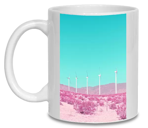 Palm Springs Windmills in the Desert