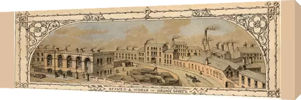Naylor, Vickers and Co. Millsands Steel Works, Sheffield, Yorkshire, 1858