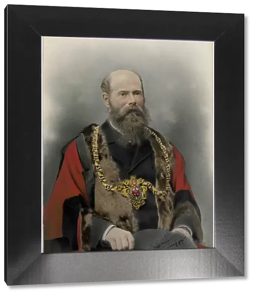Alderman William Henry Brittain, Lord Mayor of Sheffield, Yorkshire, 1884