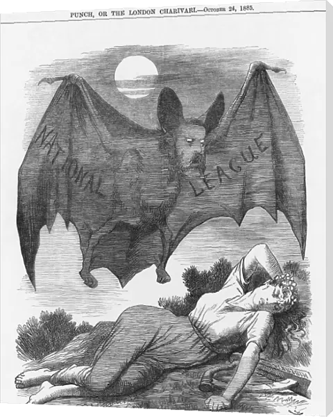 The Irish Vampire, 1885. Artist: Joseph Swain