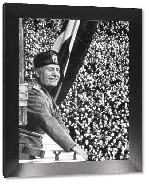 Benito Mussolini (1883-1945), Italian fascist dictator