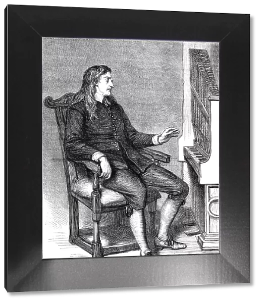 John Milton (1608-1674), English poet, 1870