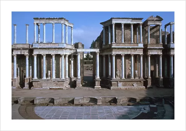 The Roman Theatre at Merida