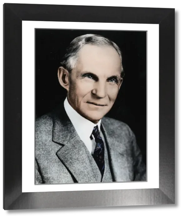 Framed Print : Henry Ford Print, c1910-c1930 Framed Print : Henry Ford Print, c1910-c1930