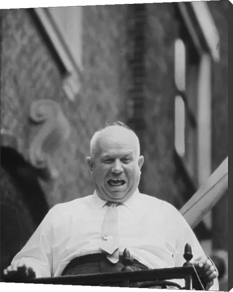 Soviet leader Nikita Khrushchev in New York, USA, September 1960