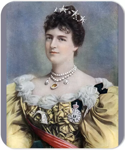 Amelia of Orleans, Queen of Portugal, late 19th-early 20th century. Artist: Camacho