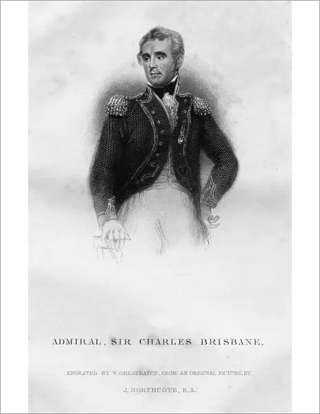 Admiral Sir Charles Brisbane (1769-1829), 1837. Artist: W Greatbatch