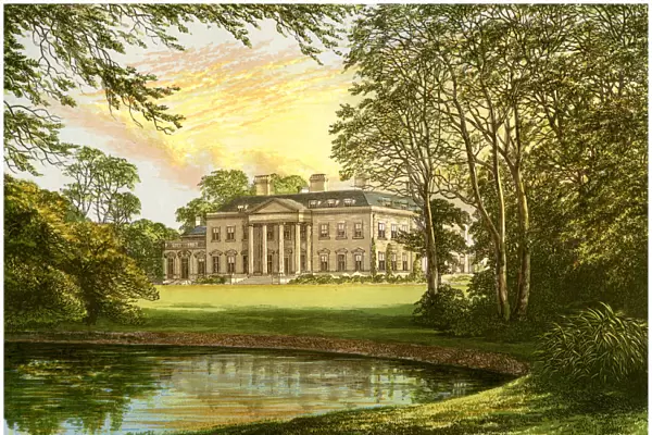 Broadlands, Hampshire, home of the Cowper-Temple family, c1880