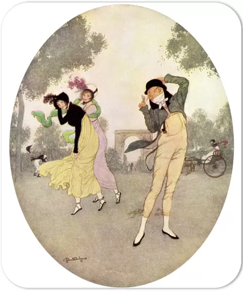 What do you Think of Young Rouselle?, c1915. Artist: Edmund Dulac