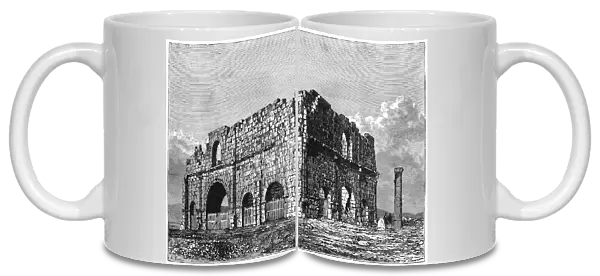 The ruins of the Praetorium, Lambaesis, Algeria, c1890. Artist: Armand Kohl
