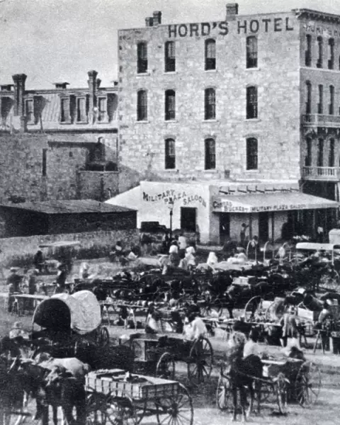 San Antonio, Texas, USA, 1876, (1954)