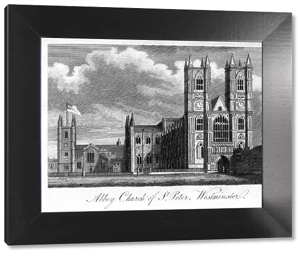 Abbey Church of St Peter, Westminster, London, 1805