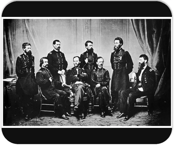 William Tecumseh Sherman and his Generals, American Civil War, 1865 (1955)