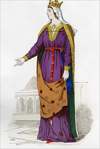 Capetian queen, 1360 (1882-1884)