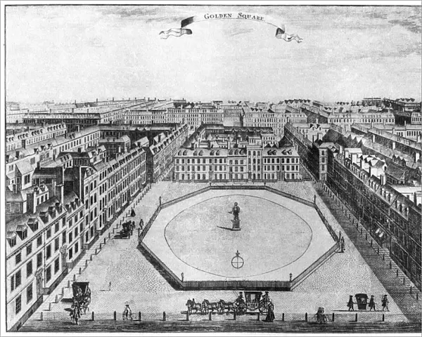 Golden Square, London, 18th century (1907)