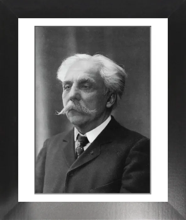 Framed Print : Gabriel Faure Print, 1948