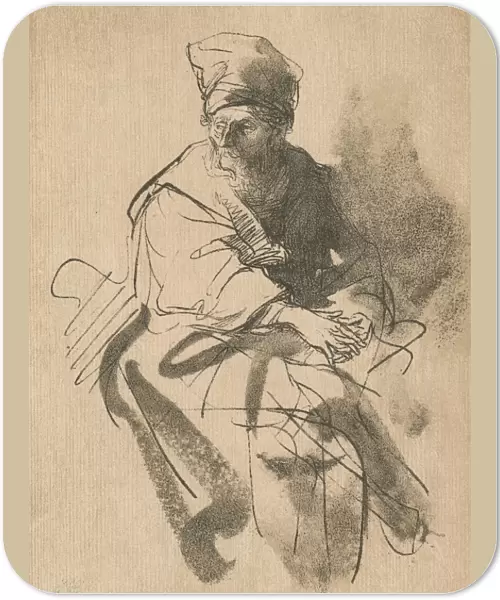 A Study, 17th century, (1906). Artist: Rembrandt Harmensz van Rijn
