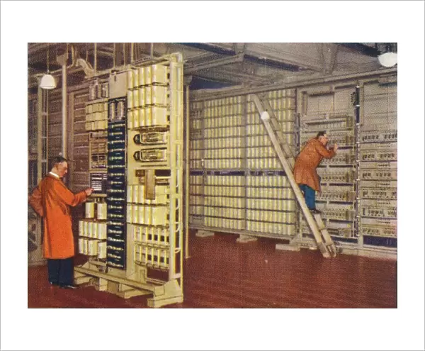 Automatic telephone exchange, 1938